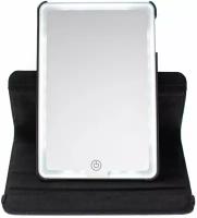Зеркало косметическое - планшет CleverCare с LED подсветкой, цвет черный
