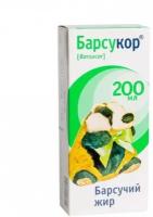 Барсука жир (Барсукор) 200мл БАД