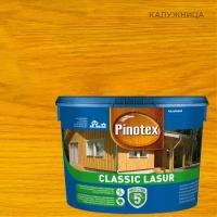 Пропитка декоративная для защиты древесины Pinotex Classic Lasur AWB калужница 10 л
