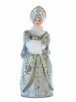 Кукла коллекционная Снегурочка в кокошнике и с муфтой