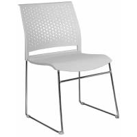 Кресло офисное Riva Chair RCH D918 (D918-1) Светло-серый пластик