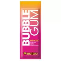 Крем для загара SOLEO Bubble Gum Бронзатор с алоэ, медью и витамином 15 мл