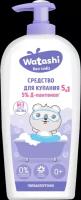 Watashi Средство для купания 5 в 1 (Шампунь,Гель,Пенка,Мыло,Средство для умывания) 250мл 0+