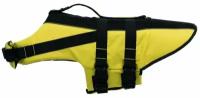Спасательный жилет для собак до 45 кг Trixie XL длина спинки 65 см, желтый/черный (Р)
