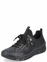 Rieker 55073-00V женские туфли закрытые черный натуральная кожа, Размер 40