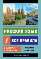 Русский язык. Все правила в схемах и таблицах