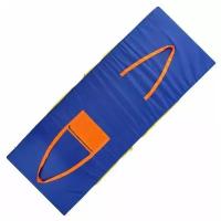 Сумка - коврик для спорта и отдыха 2 в 1, цвет синий 5139326