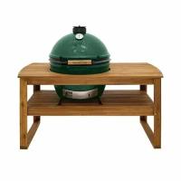 Керамический гриль Big Green Egg XL со столом из акации Зеленый