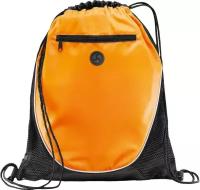 Рюкзак-мешок "Peek"на 15 л, цвет: оранжевый, черный