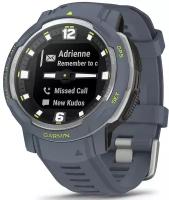 Умные часы Garmin Instinct Crossover, Standard Edition, синий гранит 010-02730-04