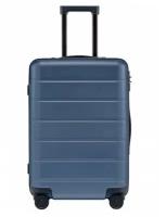 Умный чемодан Xiaomi, 66 л, размер M, синий, голубой
