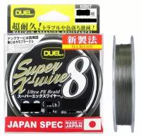 Шнур плетеный Duel PE Super X-Wire 8 #1,5 0,21мм 150м (silver)