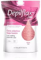 Воск в гранулах Розовый Depilflax100 Pink Film Wax, 1000 гр