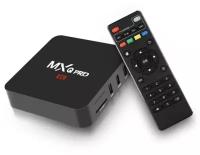 Приставка для тв / HUD Smart TV Box PRO+ 16GB / 4K разрешение 3840x2160 / WiFi / Android / смарт приставка для телевизора