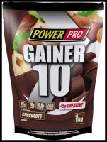Power Pro Gainer "10", 1000 г Шоколад-орех