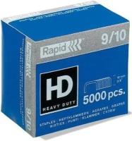 Скобы Rapid HD, 9/10, гальванизированные, 1000 штук