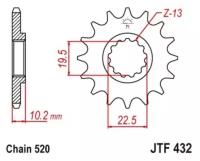 Звезда JT ведущая с самоочисткой JTF432.14SC 14 зубьев