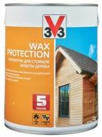 Антисептик для дерева с воском алкидный Wax Protection 0.9л, Красное дерево