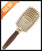 Щетка Expert Care Flex Nylon Bristles Gold&Brown