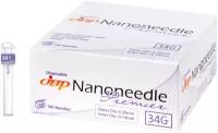 Иглы для инъекций Nanoneedle 34G - (SUTW 0,2 x 6 мм - 100 штук)