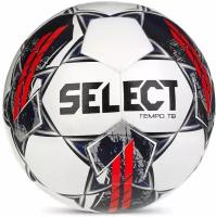 Мяч футбольный Select Tempo TB V23, 0575060001, р.5, FIFA Basic, ПУ, термосш, бело-сине-красны