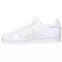 Кеды adidas Superstar, повседневные, натуральная кожа, антибактериальное