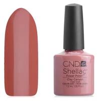 Гель лак. Шеллак. Гель-лак цвет-глиняный цвет CND Shellac Clay Canyon