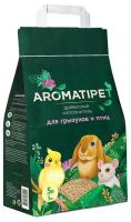 AromatiPet Древесный наполнитель для грызунов и птиц, 5л, 3 кг
