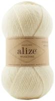 Пряжа Alize Wooltime кремовый (01), 75%шерсть/25%полиамид, 200м, 100г, 1шт