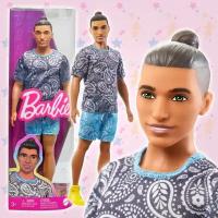 Кукла Кен серия Barbie футболка и шорты в стиле пейсли