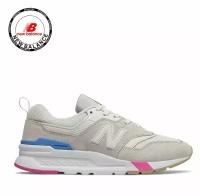 Кроссовки New Balance, размер 7.5 US, розовый, бежевый