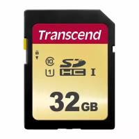 Карта памяти SD 32GB Transcend 500S SDHC UHS-I U1 [TS32GSDC500S]