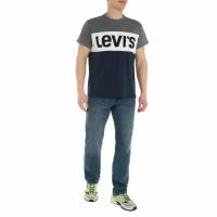 Футболка Levi's, размер S, серый