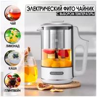 Электрический фито чайник Morphy Richards с выбором температуры Tea Maker, белый