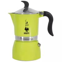 Гейзерная кофеварка Bialetti Fiammetta, 120 мл, лайм