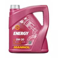 HC-синтетическое моторное масло Mannol Energy 5W-30 SN/CH-4, 4 л, 4 шт