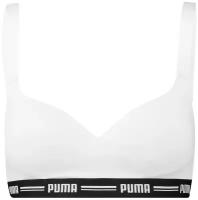 Топ - бра, PUMA PUMA WOMEN PADDED TOP 1P HAN, Женский, размер L; white