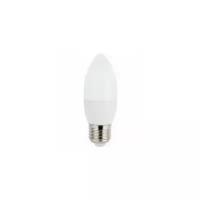 Светодиодная LED лампа свеча Ecola 5 W(Вт) E27(е27) 2700K 230° 100x37 220V C7TW50ELC