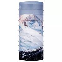 Бандана Buff Mountain Collection Original M-Blank Blue, размер one size, голубой, белый