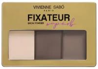 Vivienne Sabo Набор для бровей/Eyebrow set/Kit sourcils "Fixateur Superb" 01