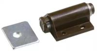 Магнитная защелка коричневая с пружиной AMIG, комплект 2 штуки, Артикул 110-MR(2)