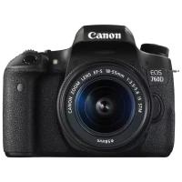 Фотоаппарат Canon EOS 760D Kit EF-S 18-55mm f/3.5-5.6 IS STM, черный