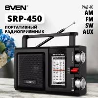 Радиоприемник Sven SRP-450, черный