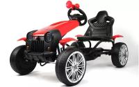 Веломобиль RiverToys C222CC, красный