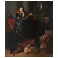 Картина (репродукция) "Минерва", Рембрандт ван Рейн", печать на холсте