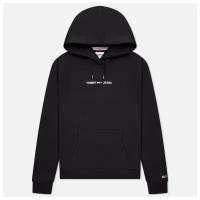 Женская толстовка Tommy Jeans Linear Logo Hoodie фиолетовый, Размер S