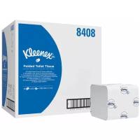 8408 Туалетная бумага в пачках Kleenex Ultra двухслойная с логотипом (36 пач х 200 л)