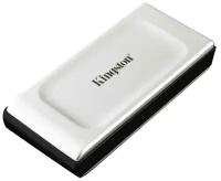 SSD-накопитель Kingston XS2000, 500GB, External SSD, USB 3.2 Gen2 Type-C, R/W 2000/2000MB/s, Silver