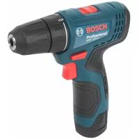 Дрель-шуруповерт аккумуляторная Bosch GSR 120, 12 В Li-ion 2x2 Ач