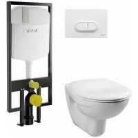 Комплект VitrA Normus 9773B003-7201 кнопка белая